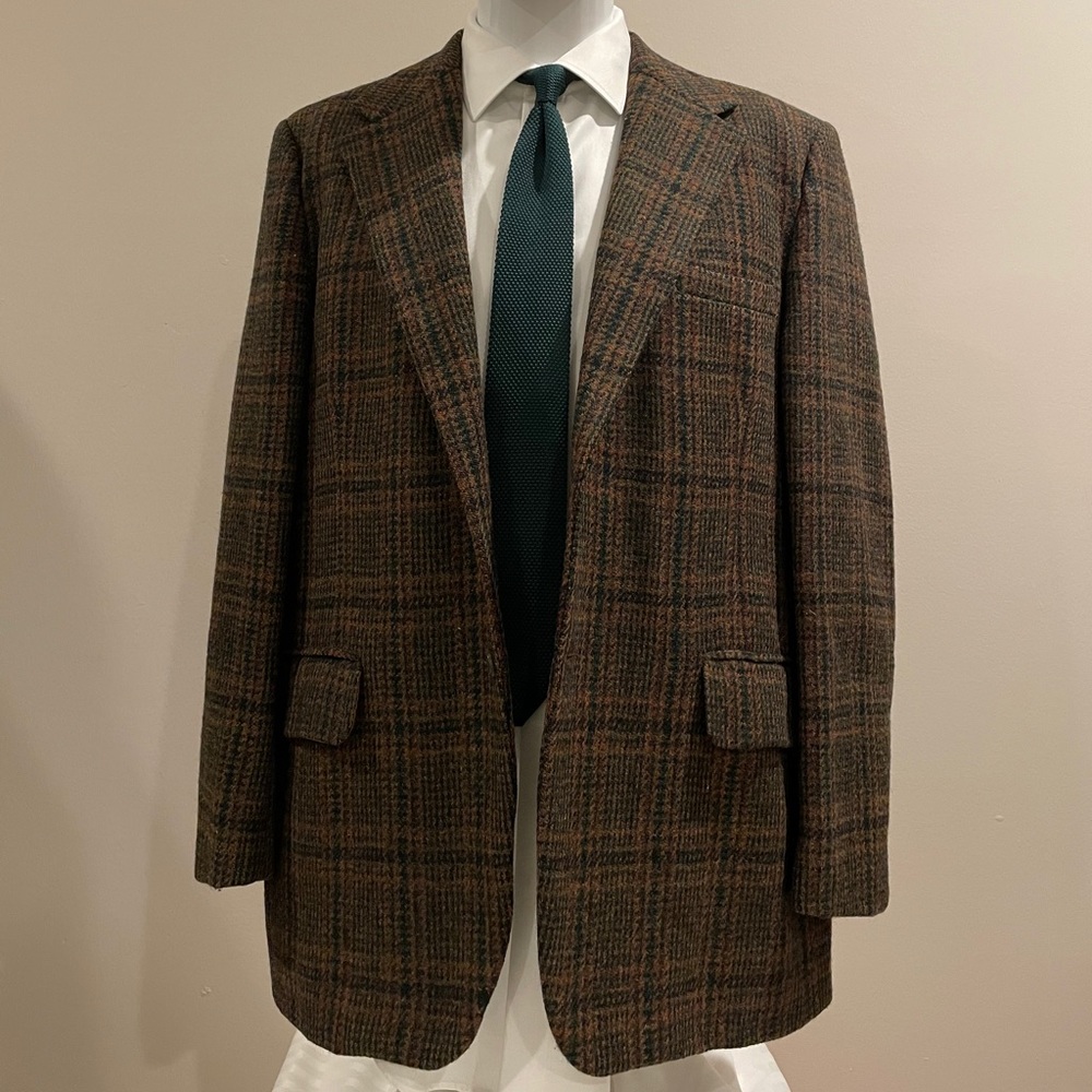 Harris Tweed 44r vintage sports coat